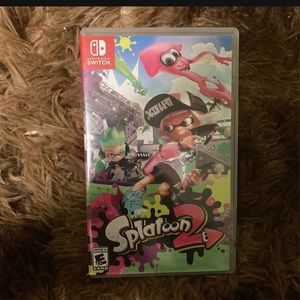 Splatoon2 Nintendo switch game